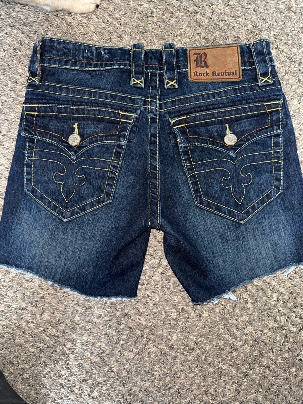 Rock revival Jean shorts